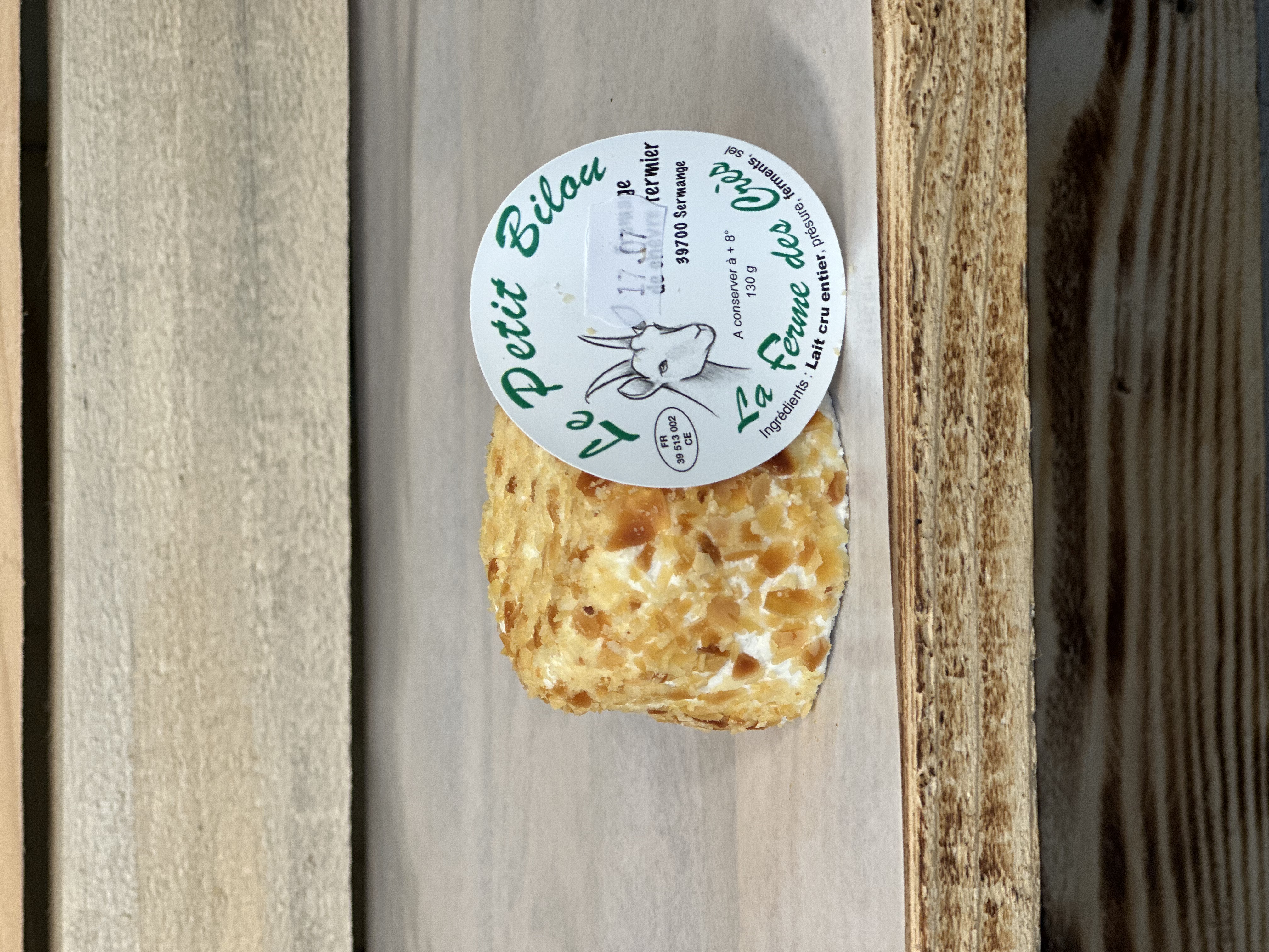 Crottin de chèvre - Amande grillée