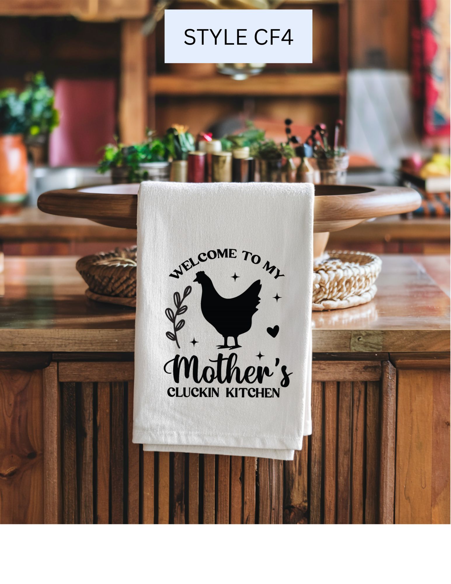 Hanging Kitchen Towel Idea