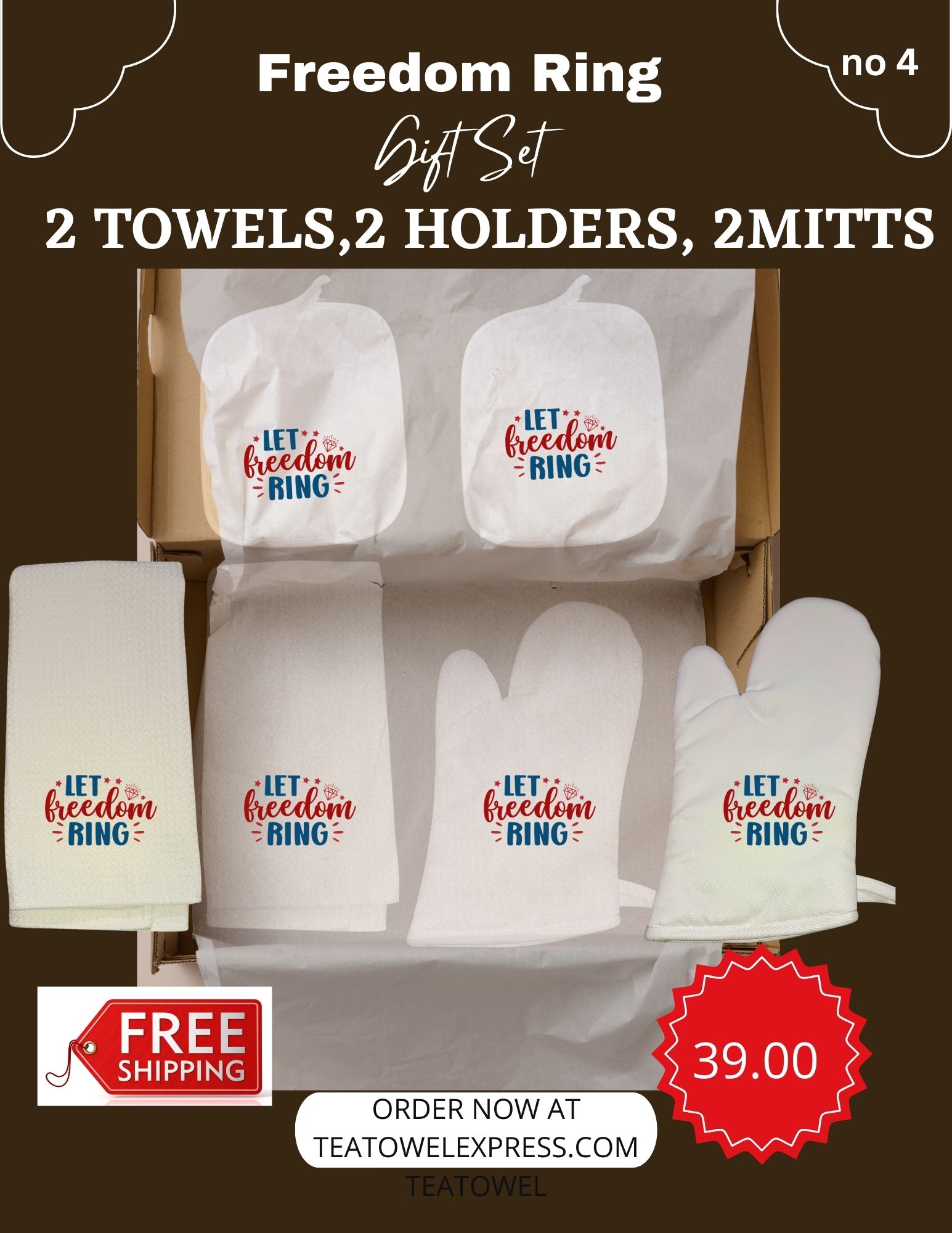 tea towel gift set