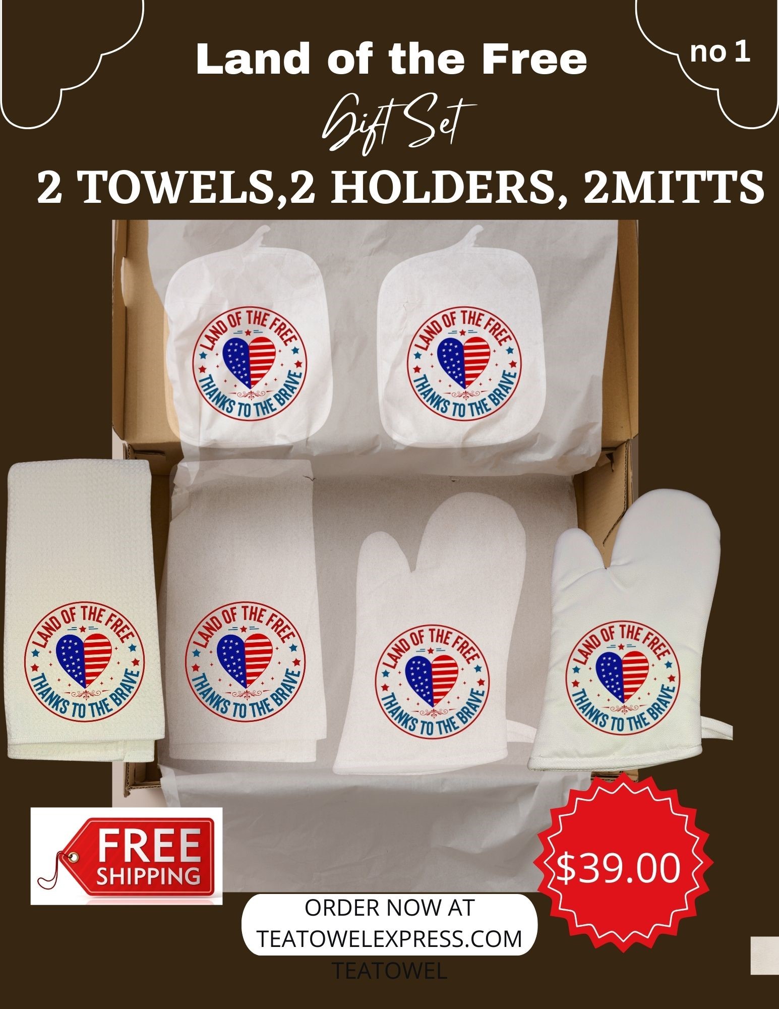 tea towel gift set