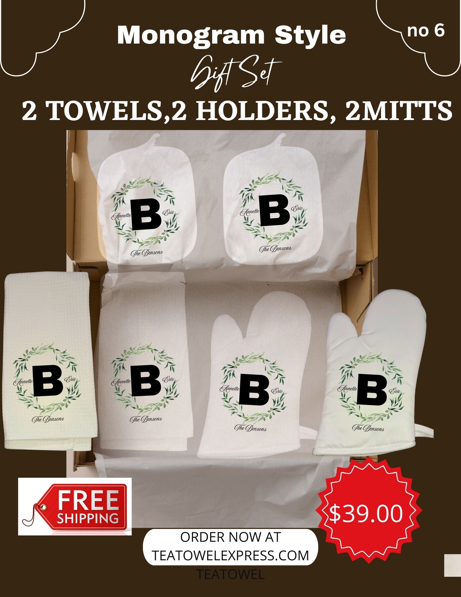 tea towel gift sets