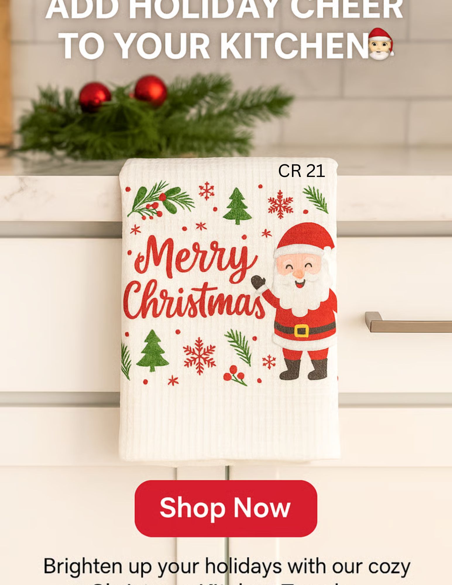 Christmas Kitchen Towel