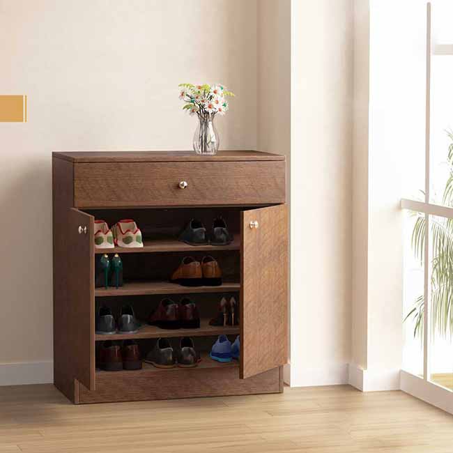 Wooden Shoe Cabinet
