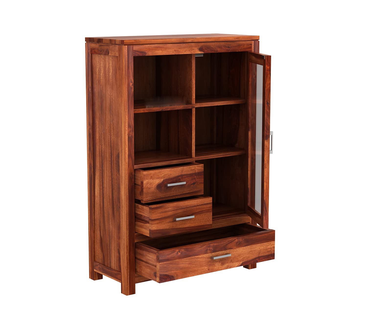 wooden cabinet book storage 