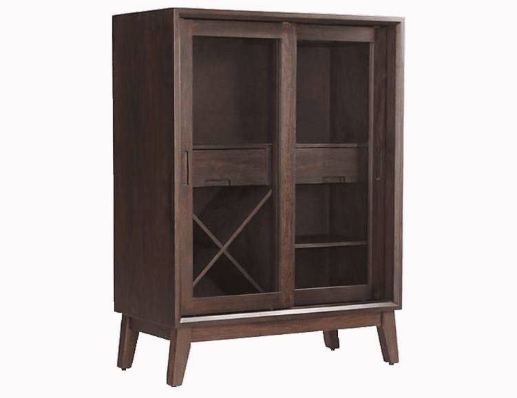 Wooden personal mini bar