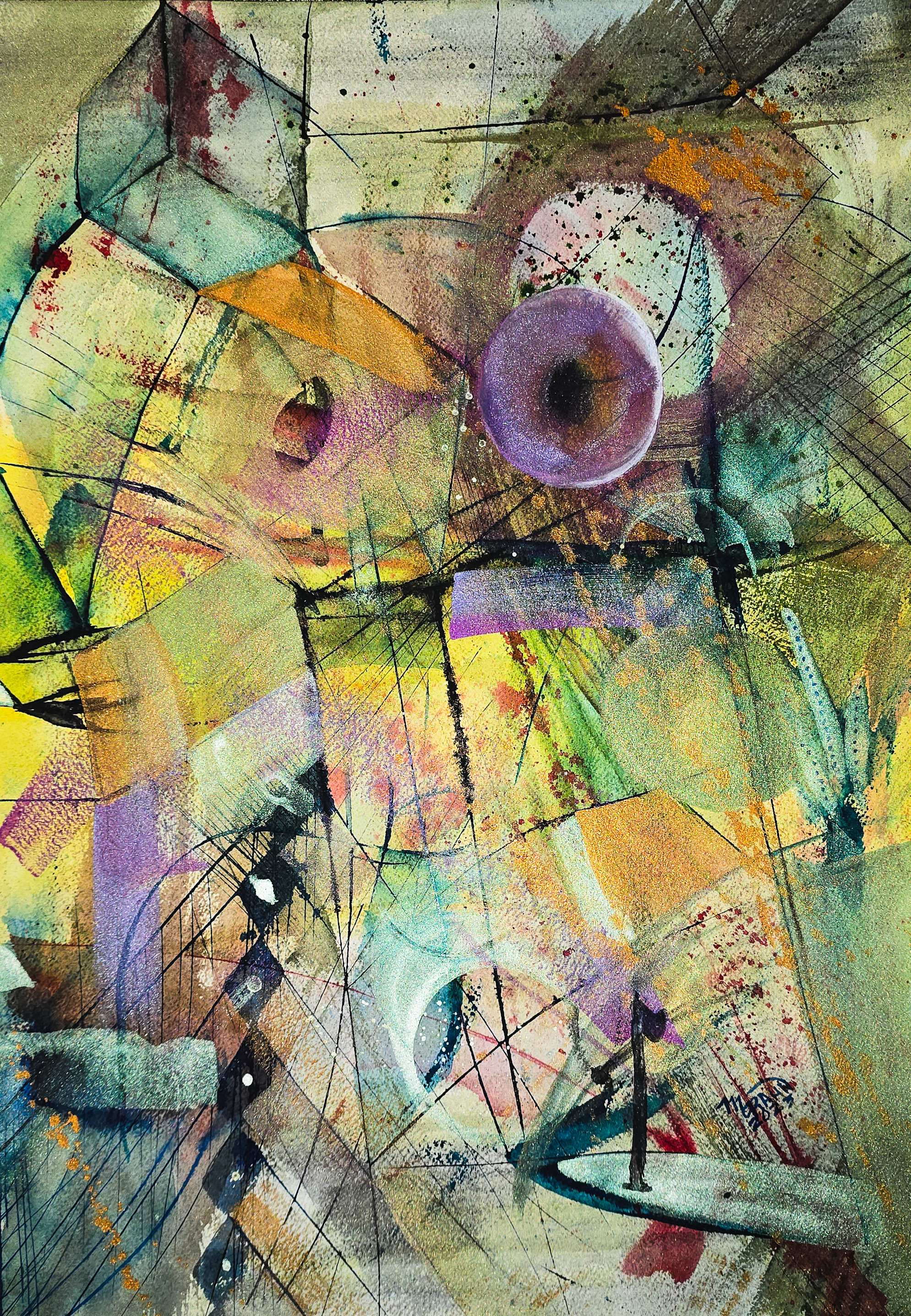  Vortex of Geometric Bloom 