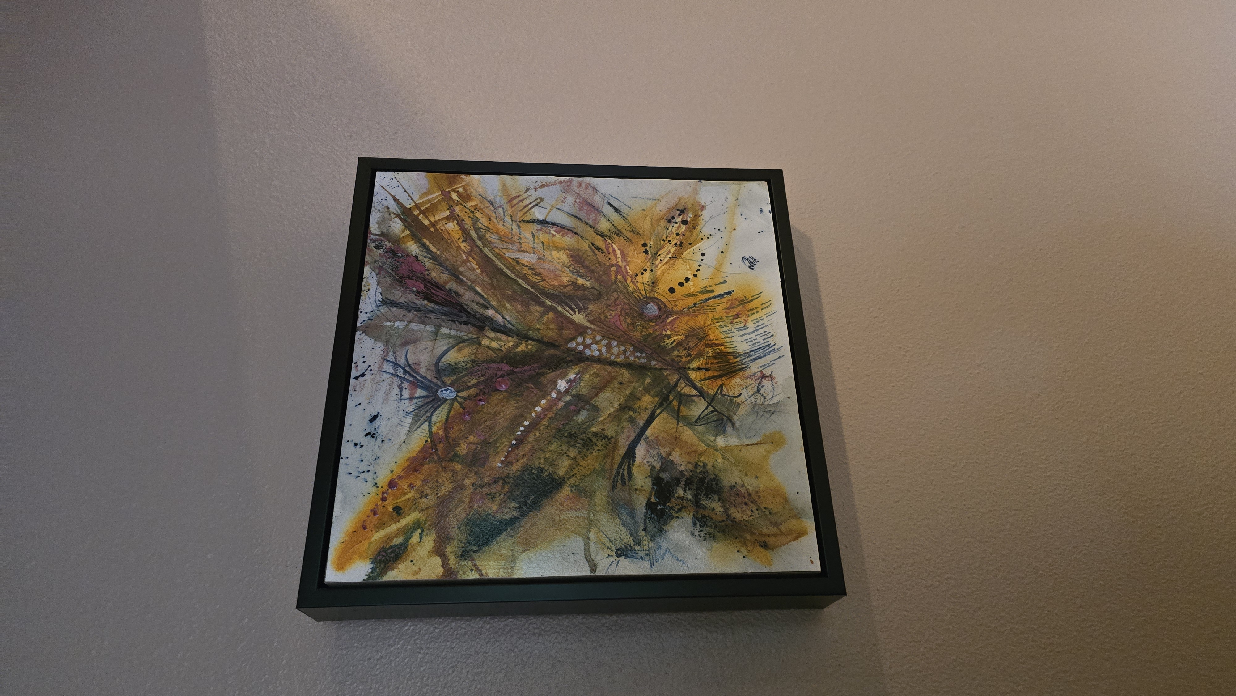 Abstract Watercolor Painting