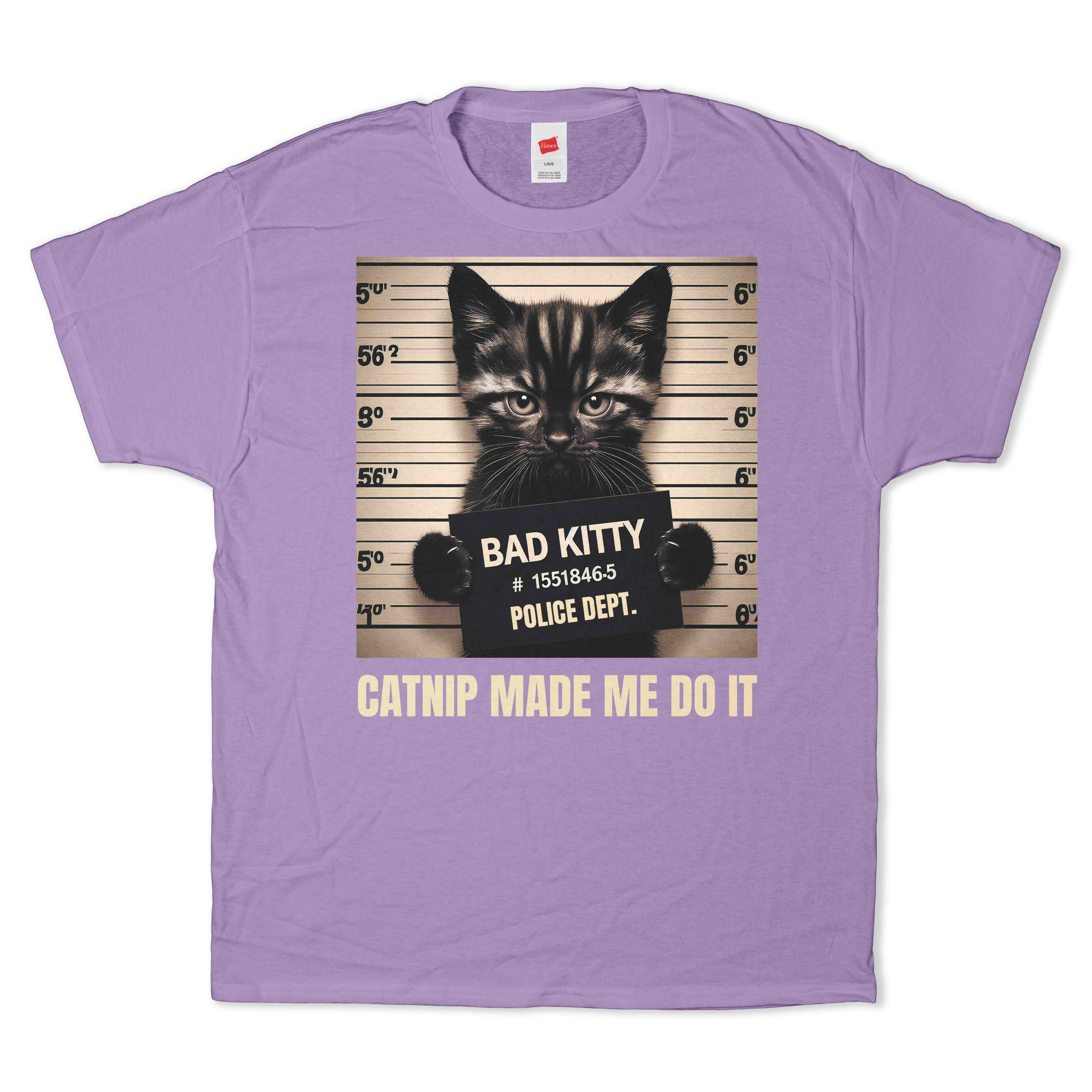 Catnip Made Me Do It T-Shirt
