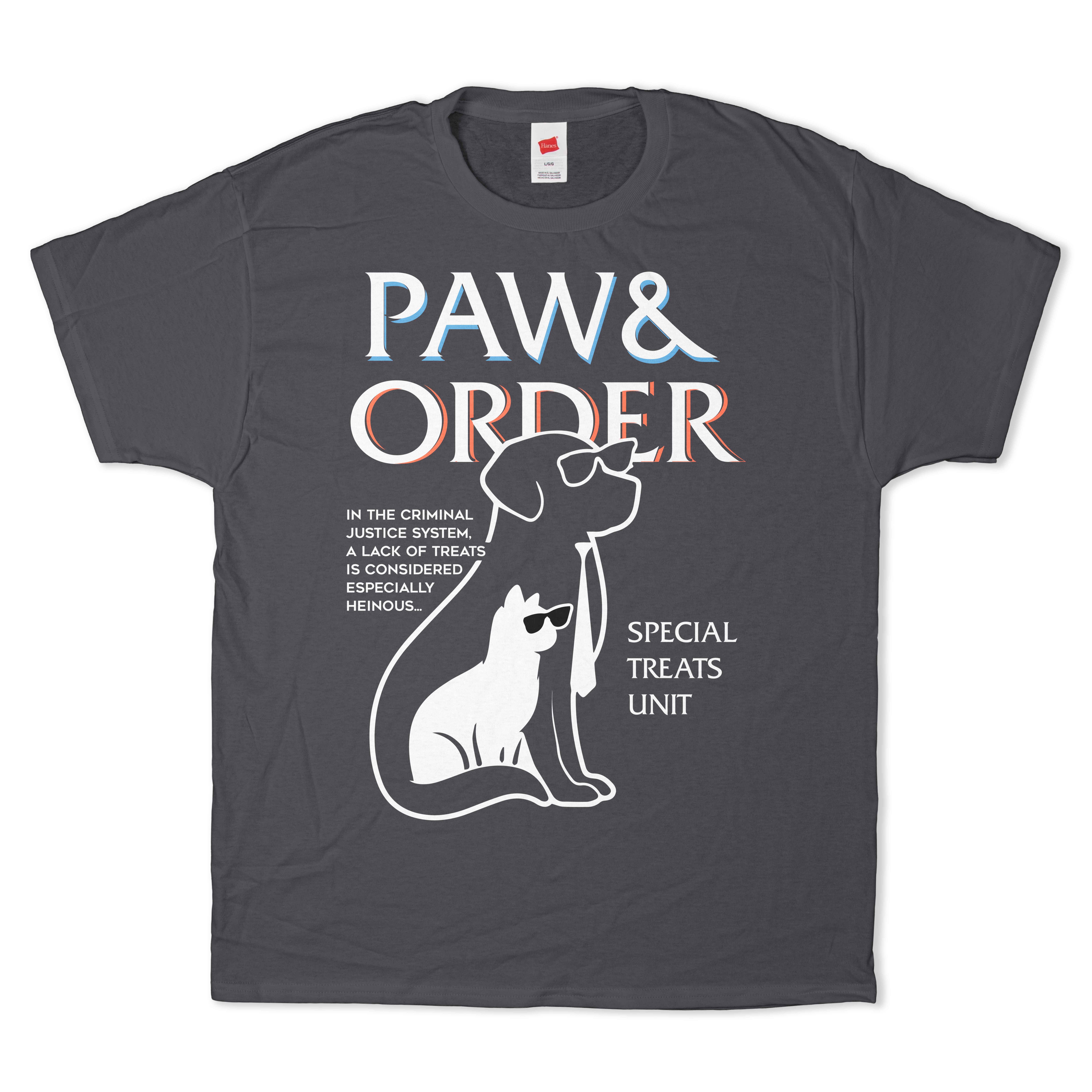 Paw & Order: Special Treats Unit T-Shirt