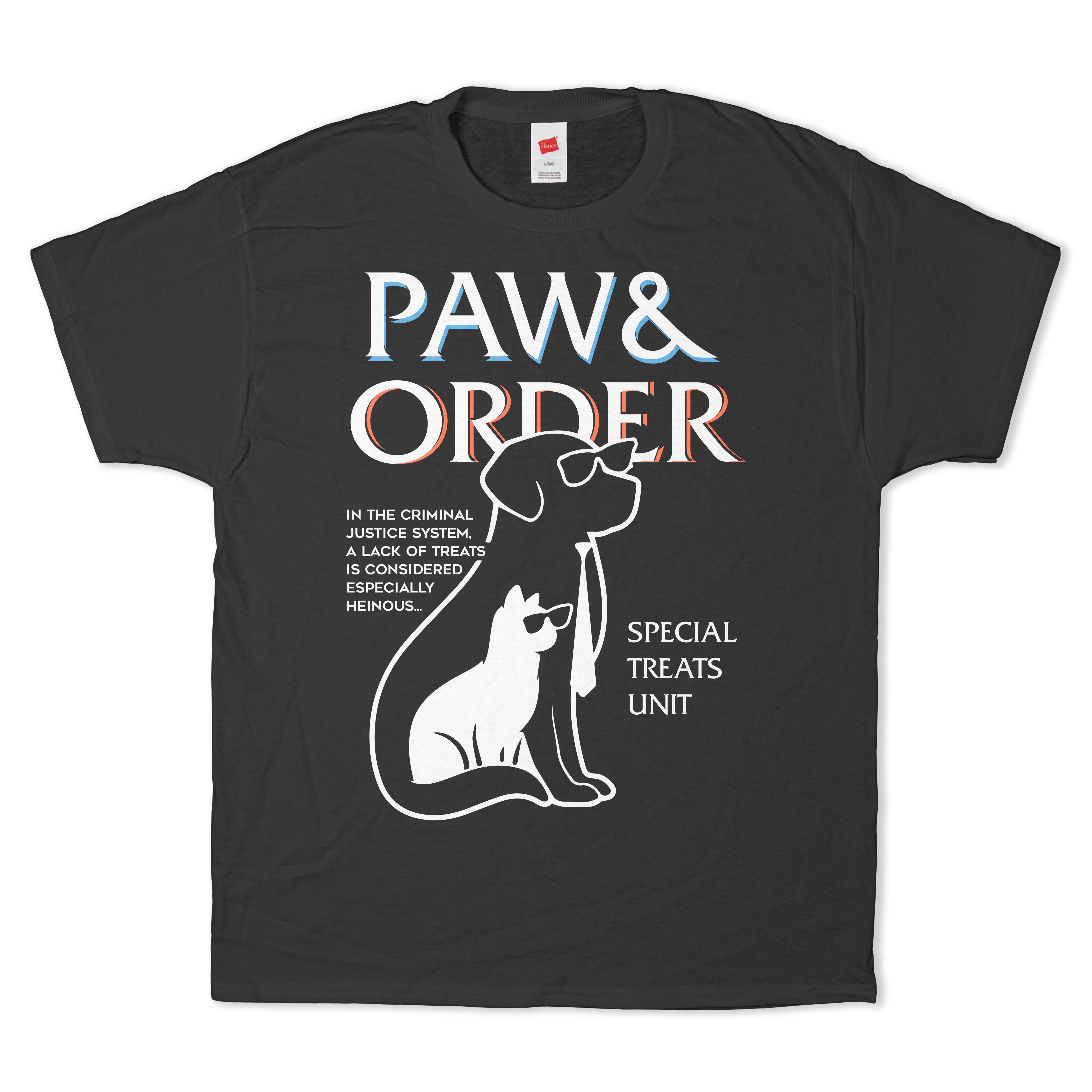 Paw & Order: Special Treats Unit T-Shirt