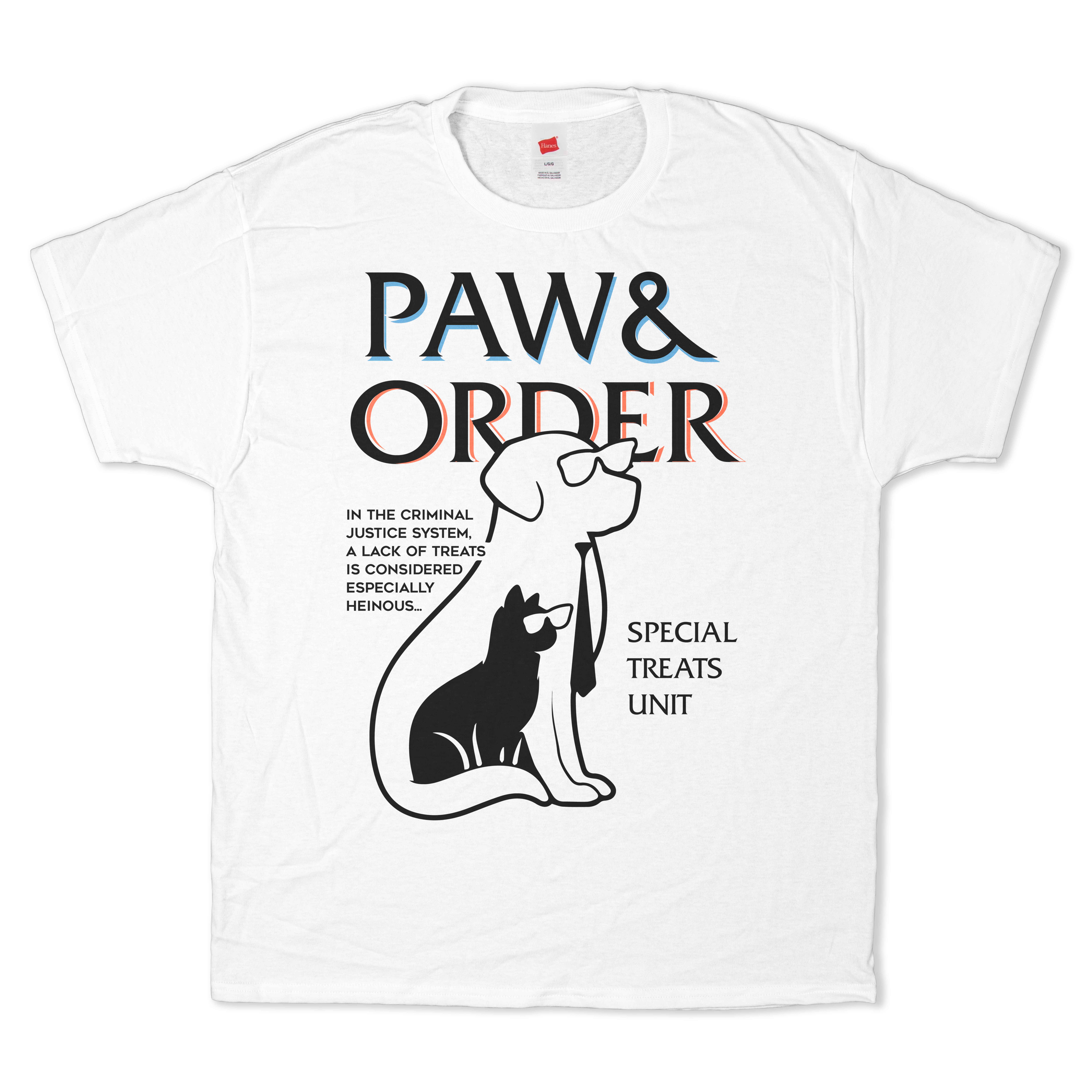 Paw & Order: Special Treats Unit T-Shirt