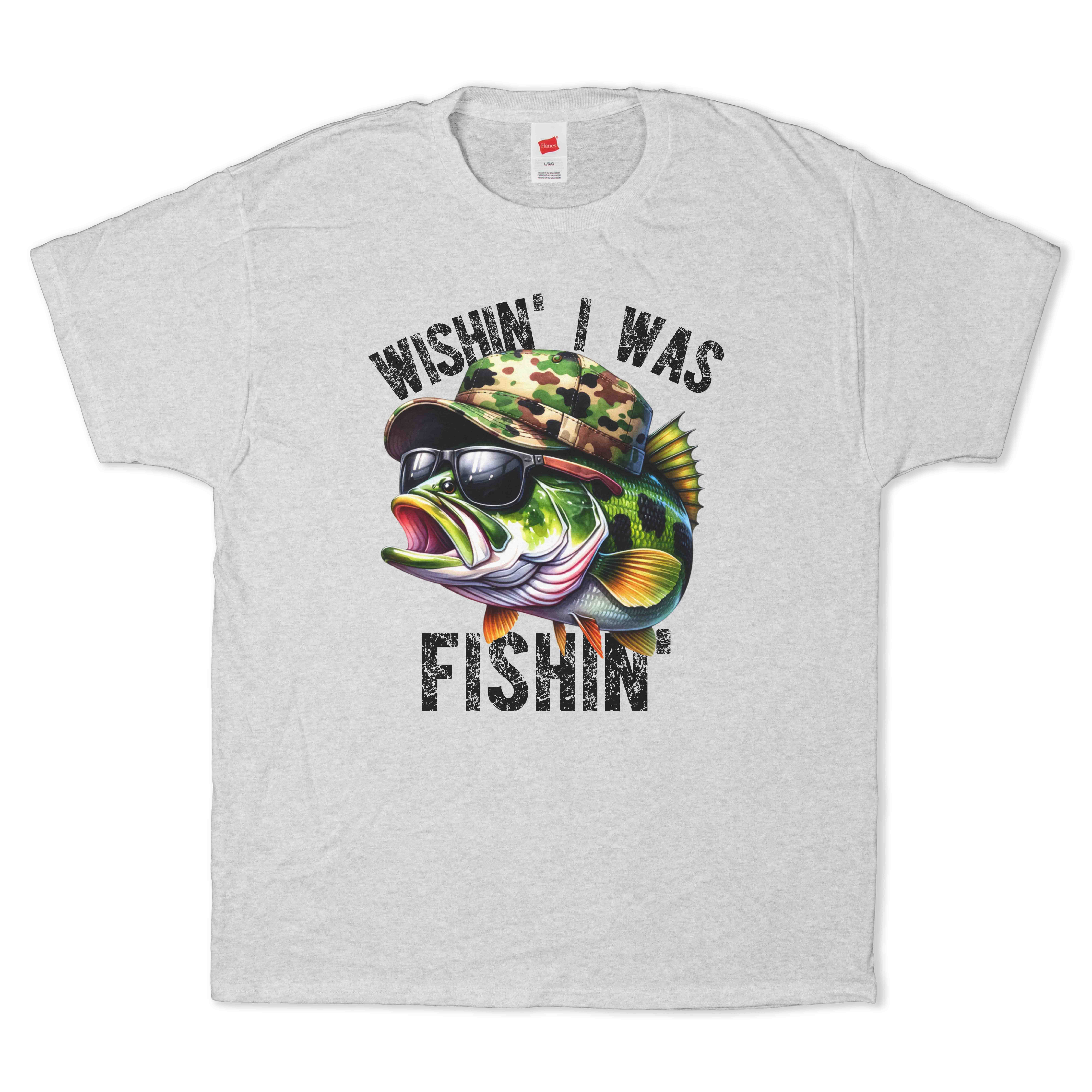 Wishin' I was Fishin' T-Shirt