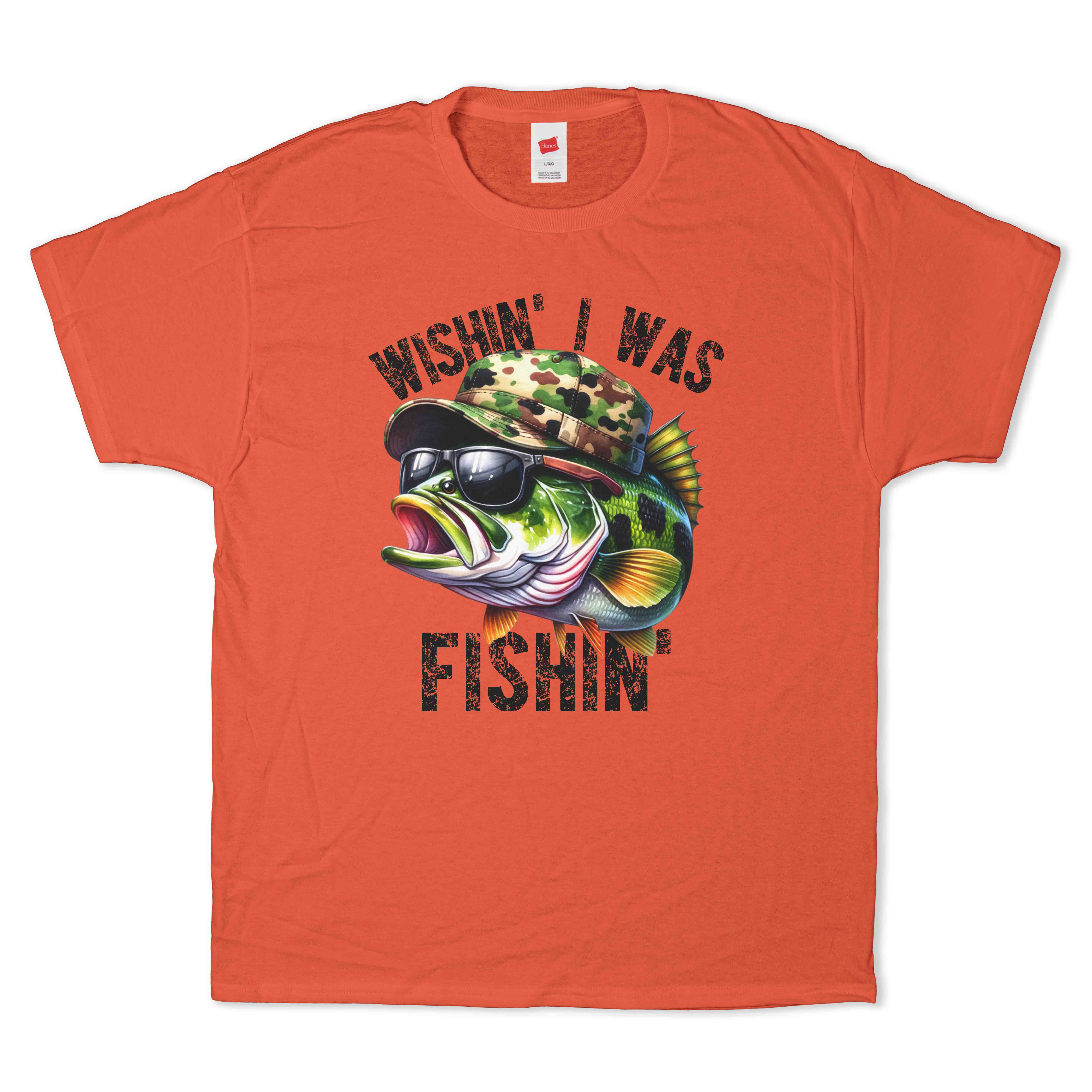 Wishin' I was Fishin' T-Shirt