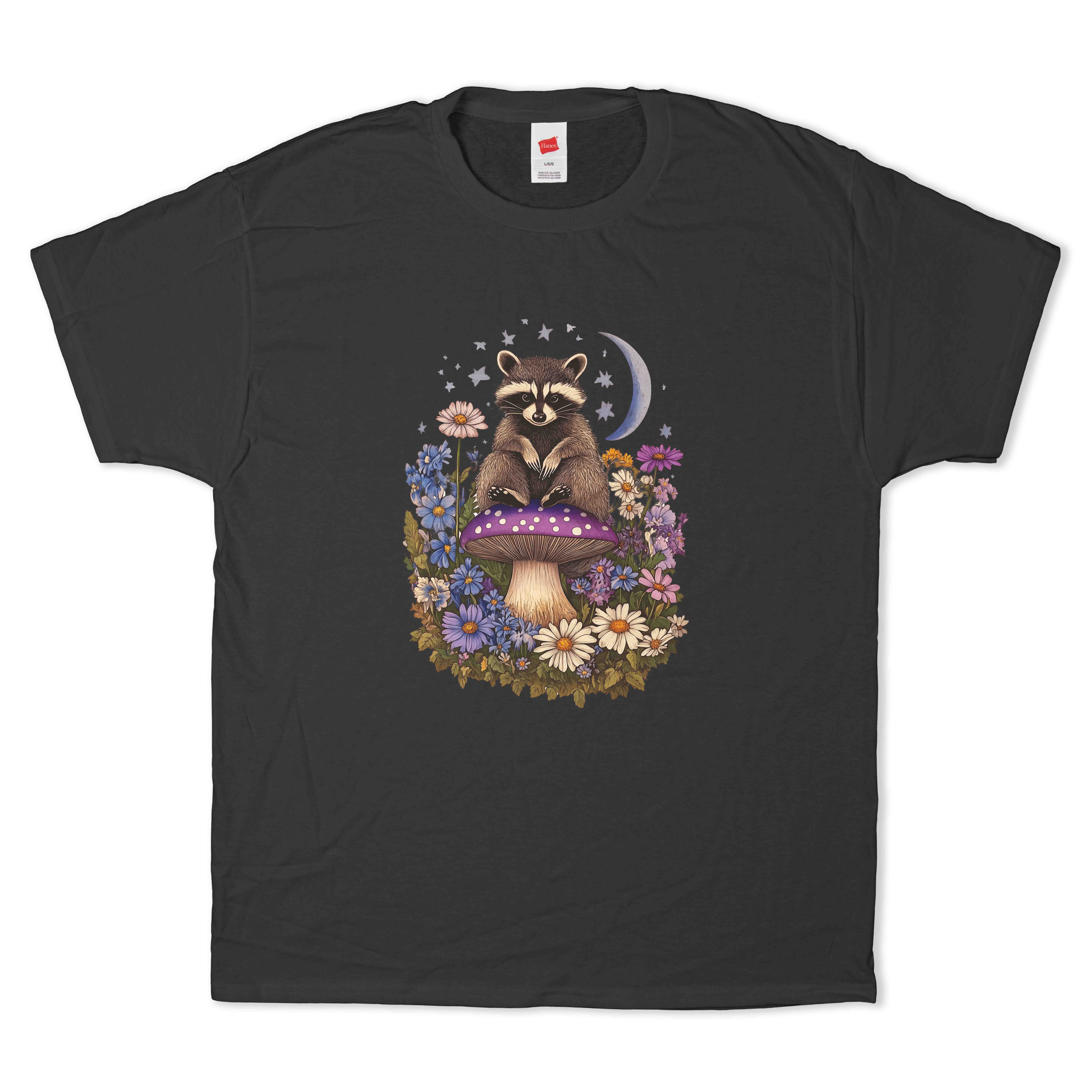 Raccoon & Mushroom T-Shirt