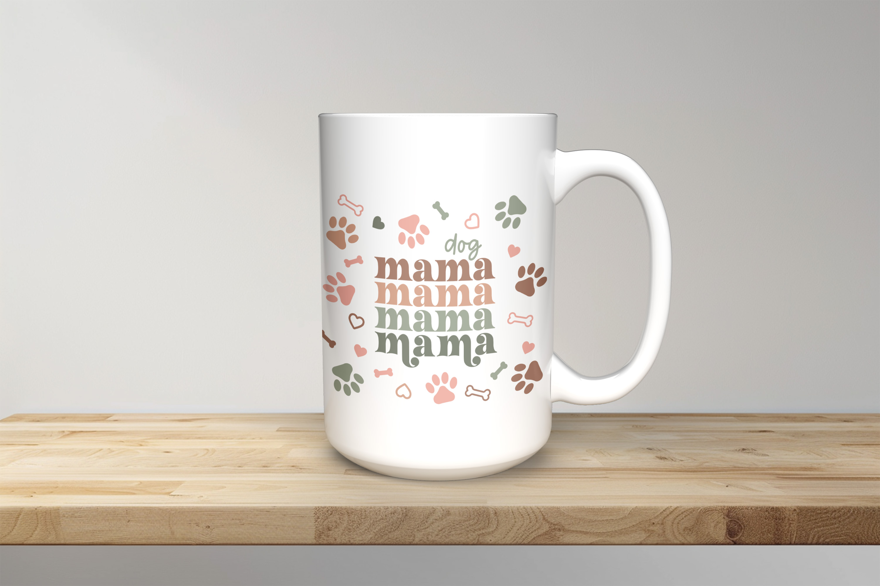 Dog Mama - 15oz Coffee Mug