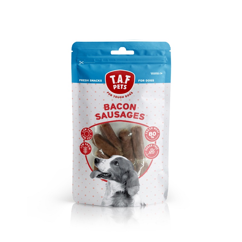 T.A.F Pets Bacon Sausages