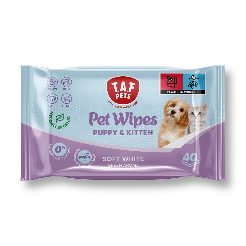 TAF Pets Pet Wipes Puppy & Kitten