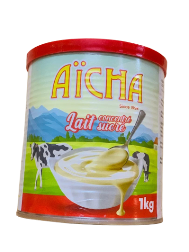 Lait concentré sucré Aïcha