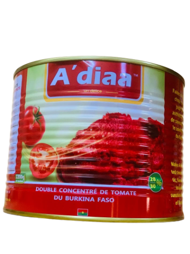 Double concentré de tomate A'diaa 2200g
