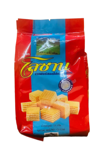 Gaufrettes à la crème de lait