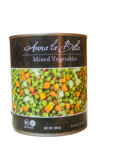 macédoine Légumes mélangés en conserve gros