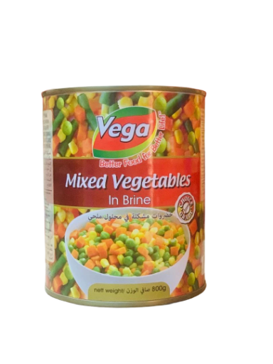 macédoine Légumes mélangés en conserve gros