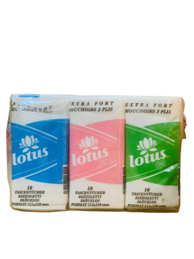 Lotus Mouchoirs 