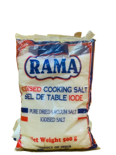 Sel de cuisine iodé RAMA 500G