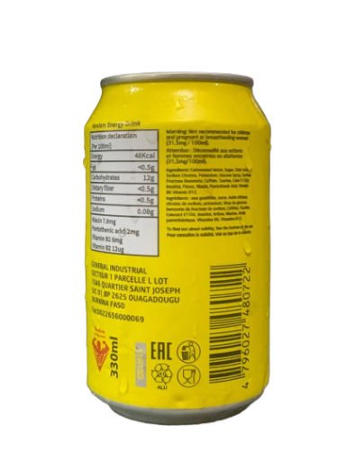 Boisson énergisante Vandam gros