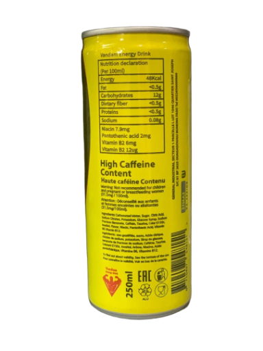Boisson énergétique Vandam petit