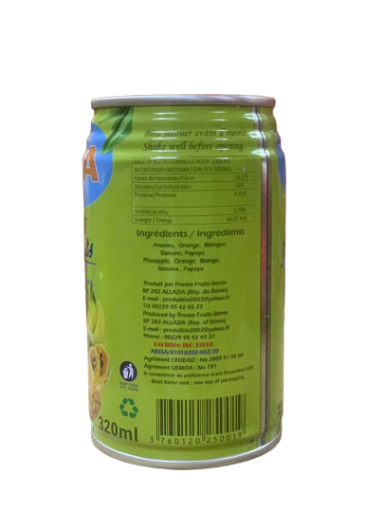 Cocktail de fruits IRA