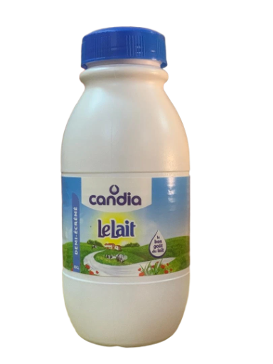 Bouteille de lait Candia
