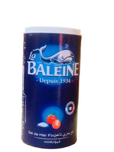 Sel de Mer Fin La Baleine 800g