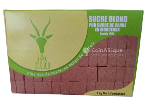 Sucre blond en morceaux 1KG