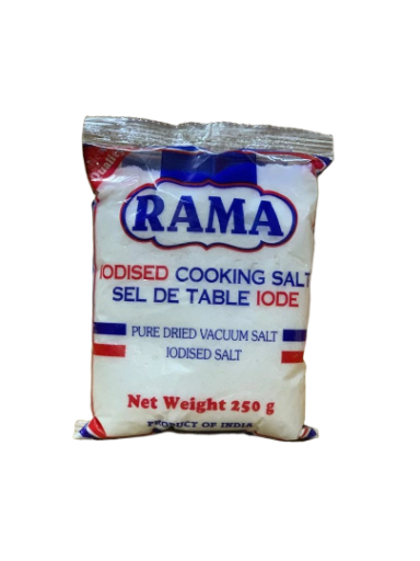 Sel de table iodé RAMA 250g