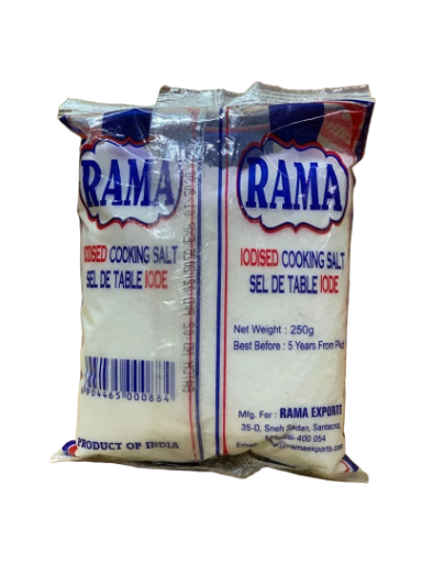 Sel de table iodé RAMA 250g