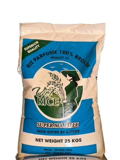 Riz parfumé 100% brisé Super Ma Fille - 25 kg