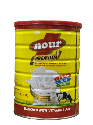 Lait Nour  Lait en poudre entier 900g