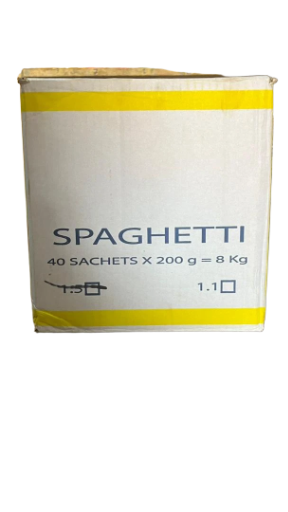 Pâtes Maman rouge carton