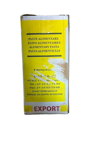 Pâtes Maman rouge carton
