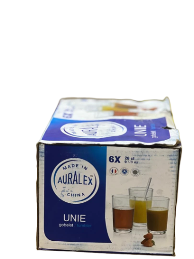 Verres à eau Auralex Unie Paque