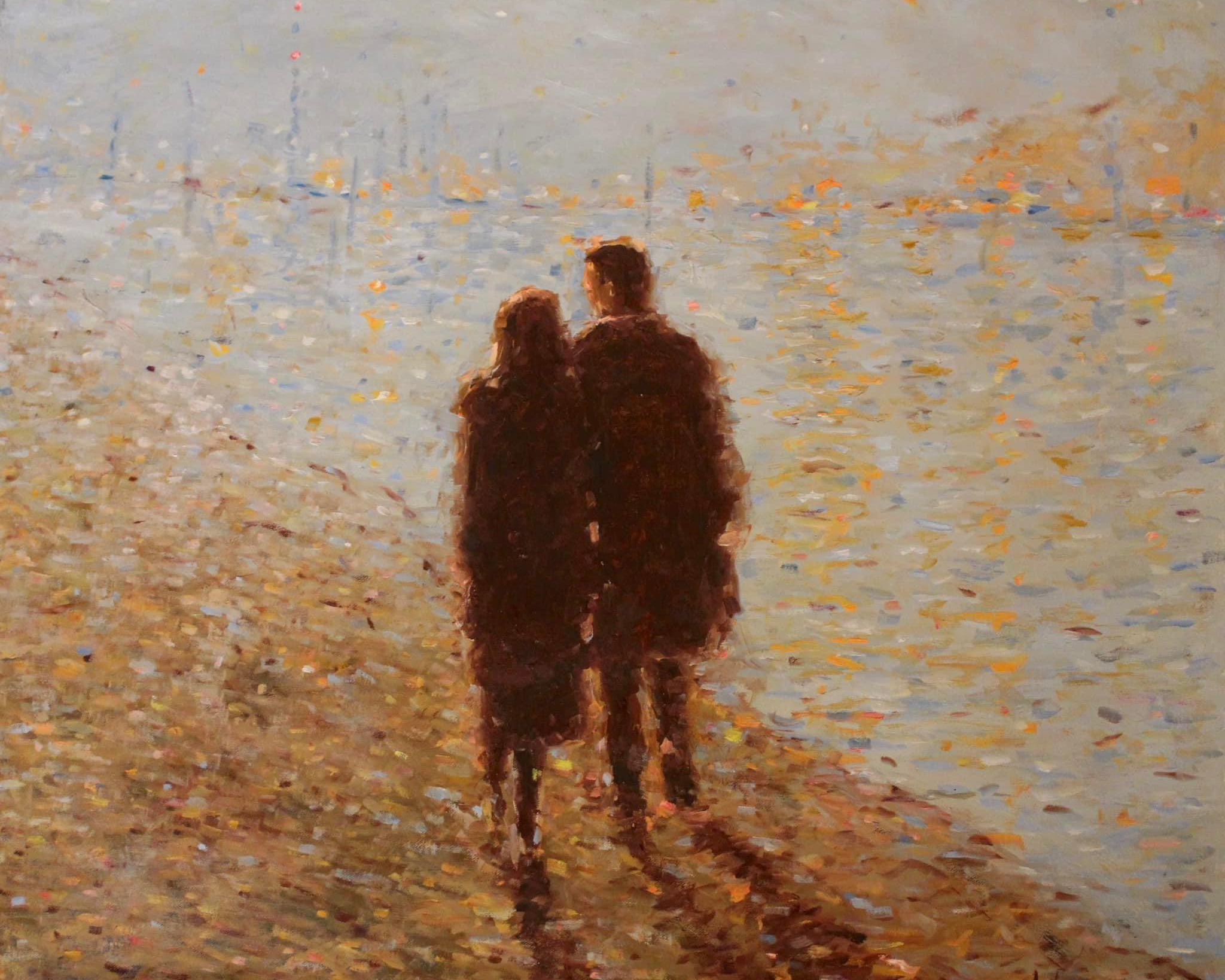 Impressionist Couple Painting