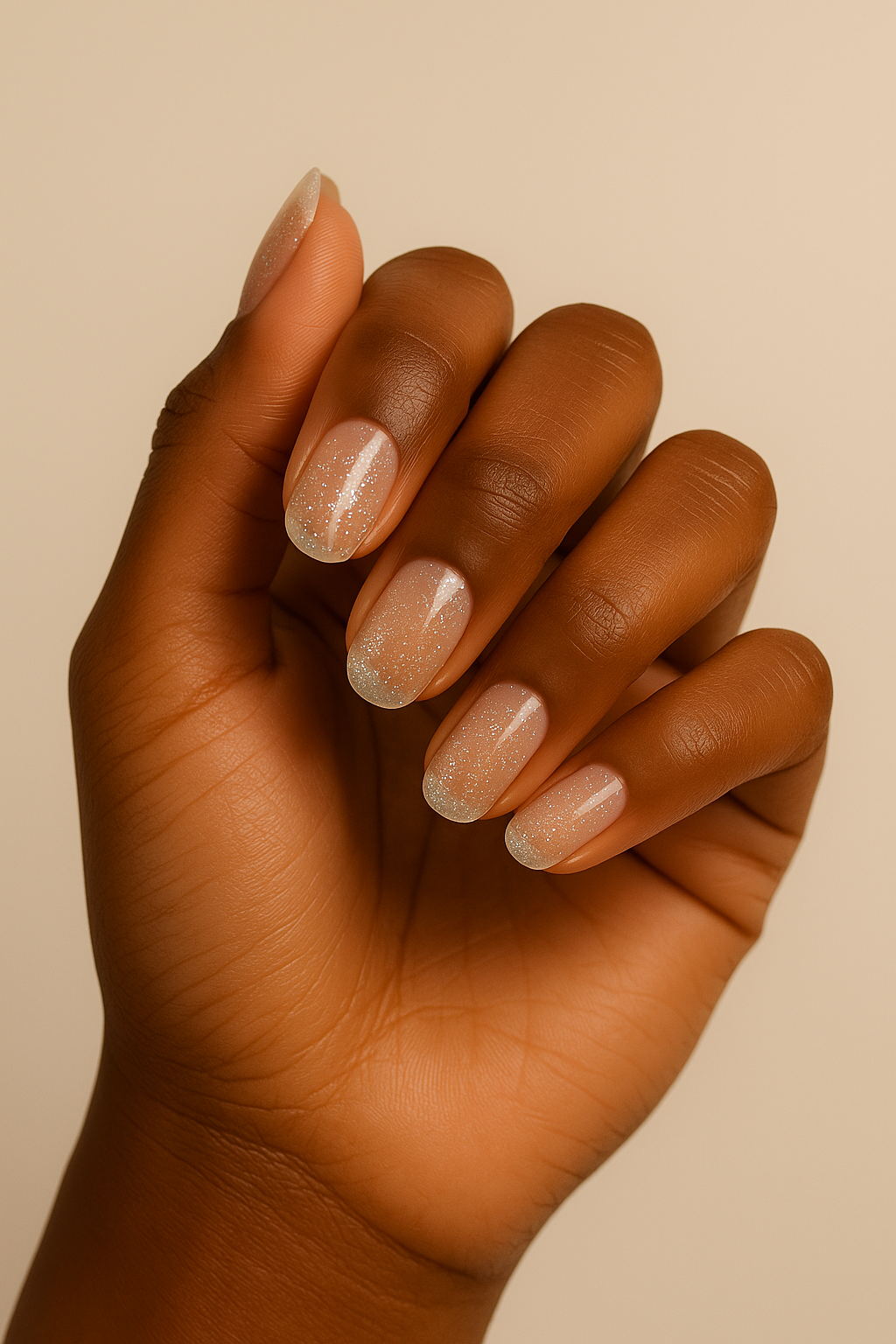 Vernis à ongles pailleté