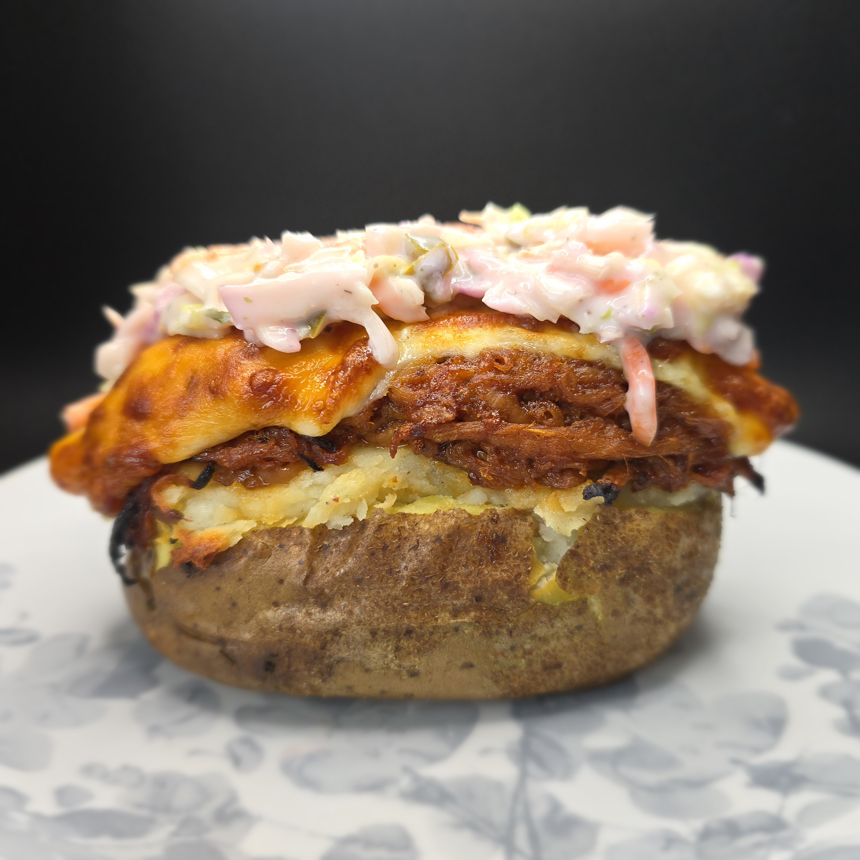 Pulled Pork Stuffed Potato