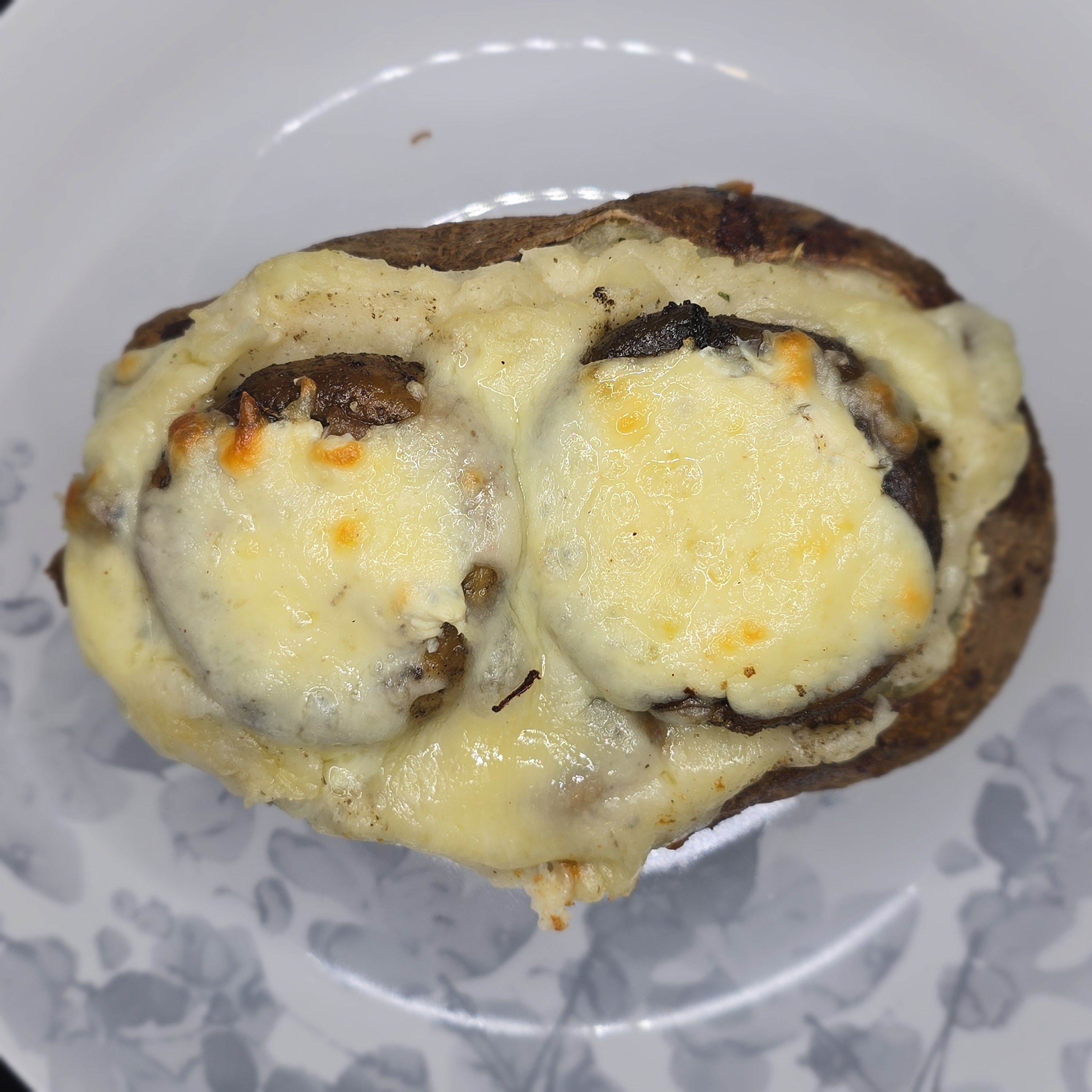 Stuffed Mushroom Stuffed Potato
