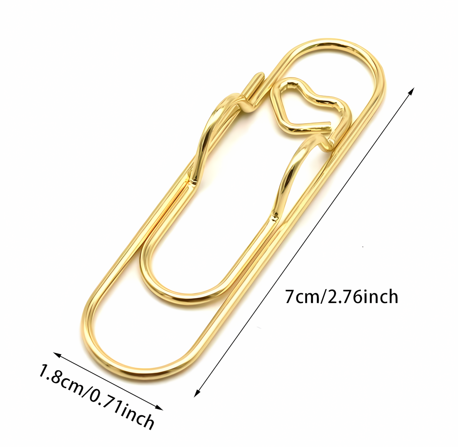 Clip dorado PortaLapiz