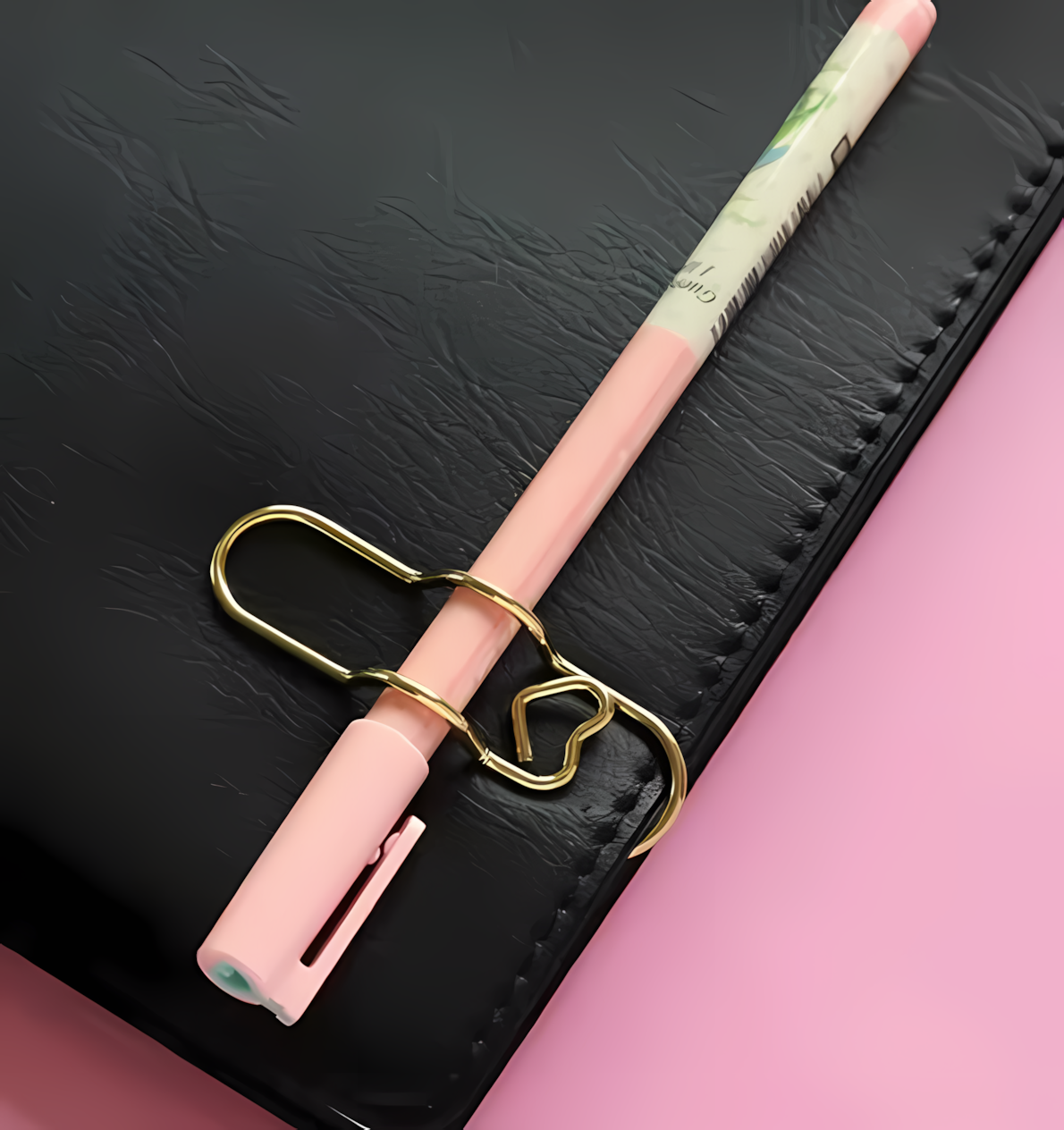 Clip dorado PortaLapiz