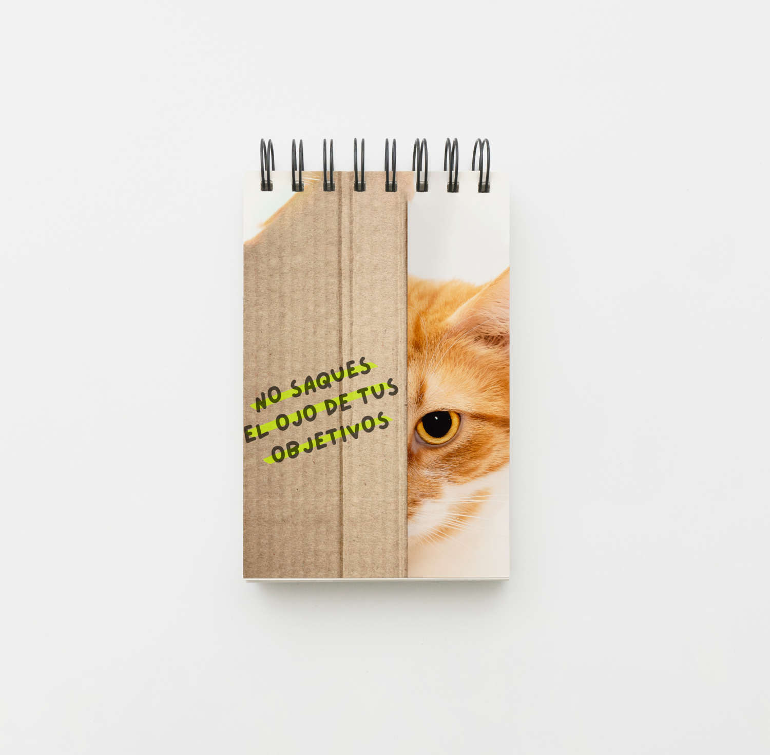 Bloc de nota - No pierdas de vista tus objetivos