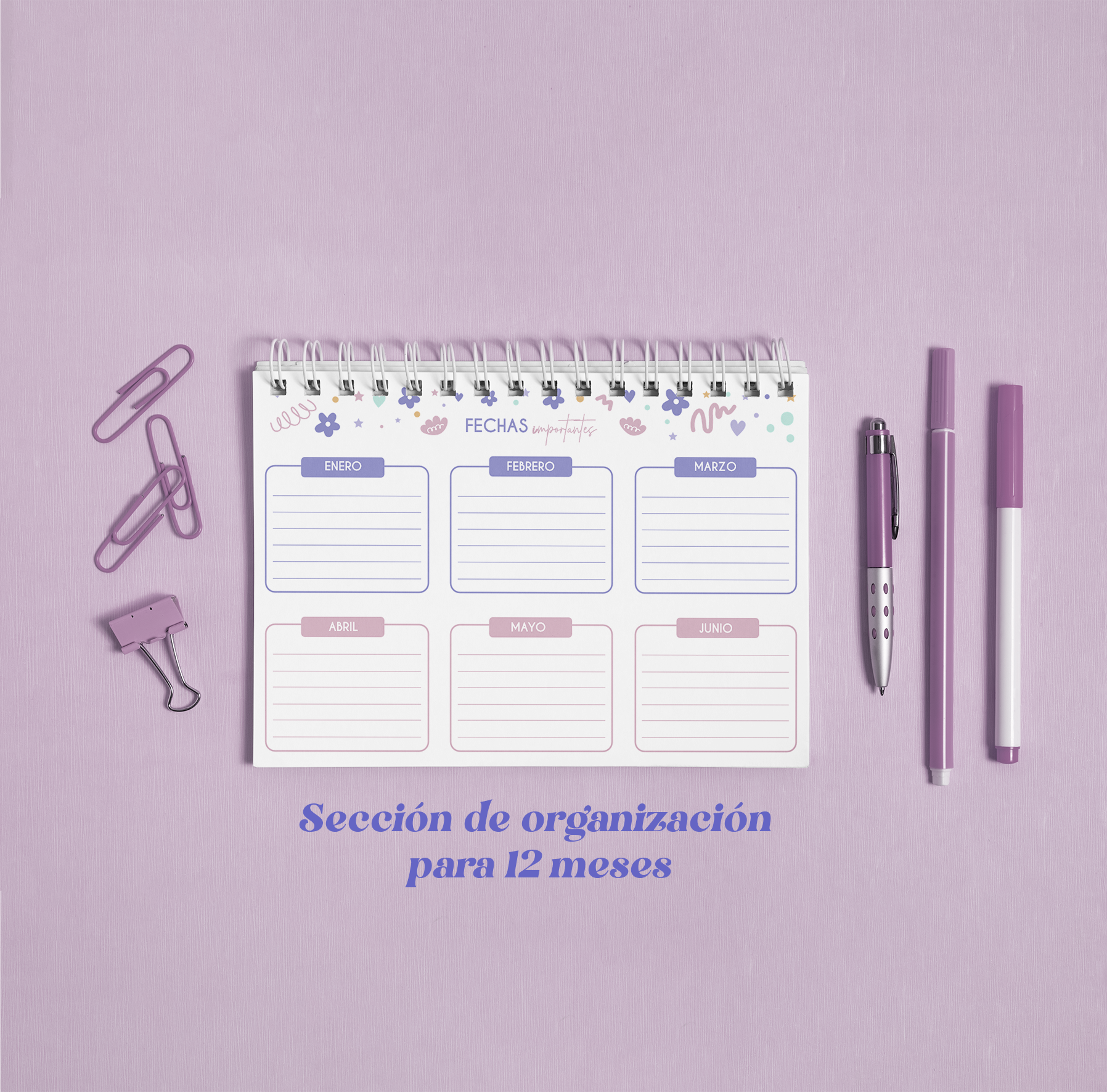 Planner Semanal Calma