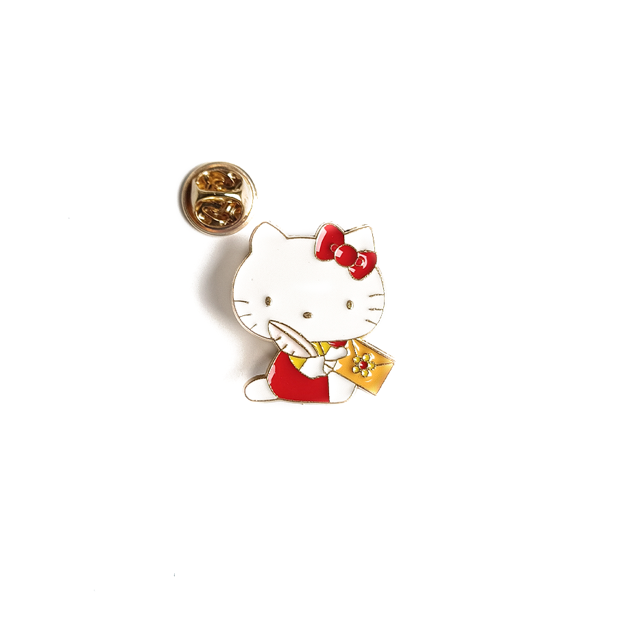 Pin Hello Kitty Escritora